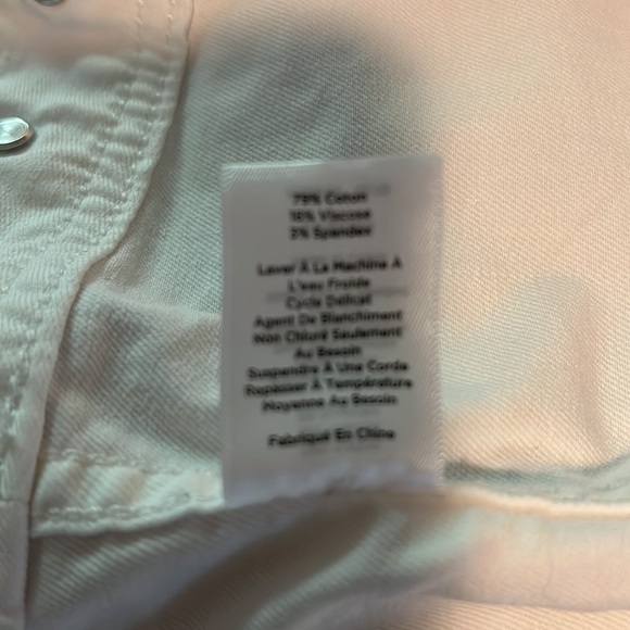 Talbots white jean jacket-SOLD! - Picture 4 of 5